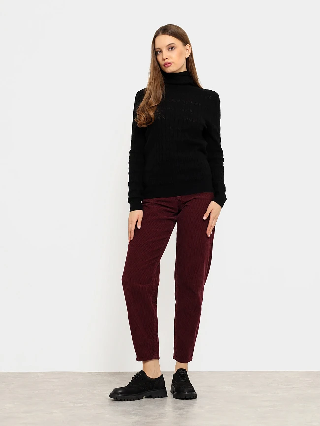 Полуботинки женские всесезонные, цвет черный, натуральный нубук 1013789 | 8