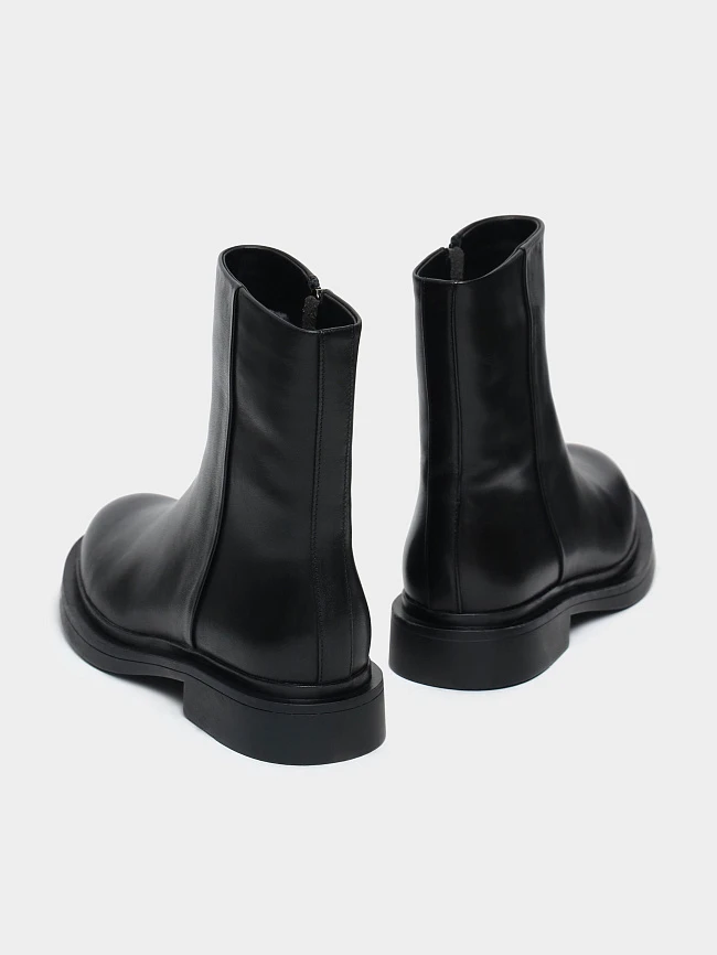 Полусапоги женские зимние, цвет черный, натуральная кожа 1399690M | 3