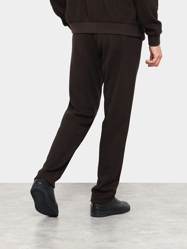 Кеды мужские демисезонные, цвет черный, натуральная кожа M1782192-1 | 8