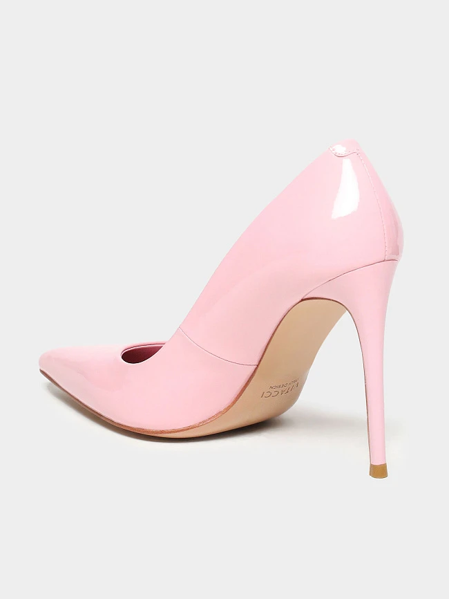 Туфли женские всесезонные, цвет розовый, натуральная лаковая кожа 497406 | 3