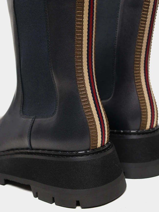 Ботинки женские демисезонные, цвет синий, натуральная кожа 1731099 | 6