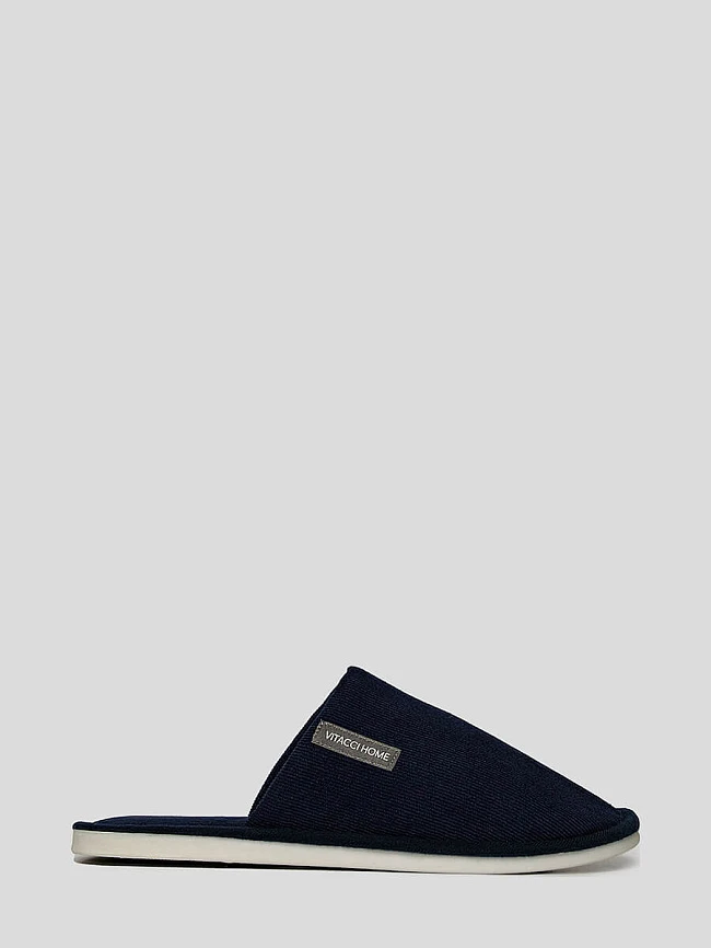 Тапочки домашние SLIP822-05 мужские цвет синий, текстиль SLIP822-05 | 2