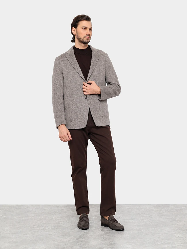 Лоферы мужские демисезон; лето;, цвет коричневый, натуральный велюр M1023111 | 8