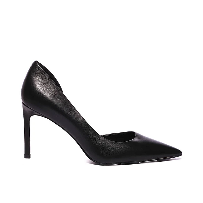 Туфли 942683 женские цвет черный, натуральная кожа 942683          | 2