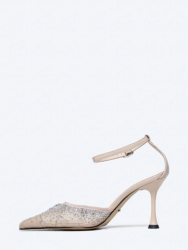 Туфли летние 6550155 женские цвет бежевый, текстиль/искусственная кожа 6550155 | 3