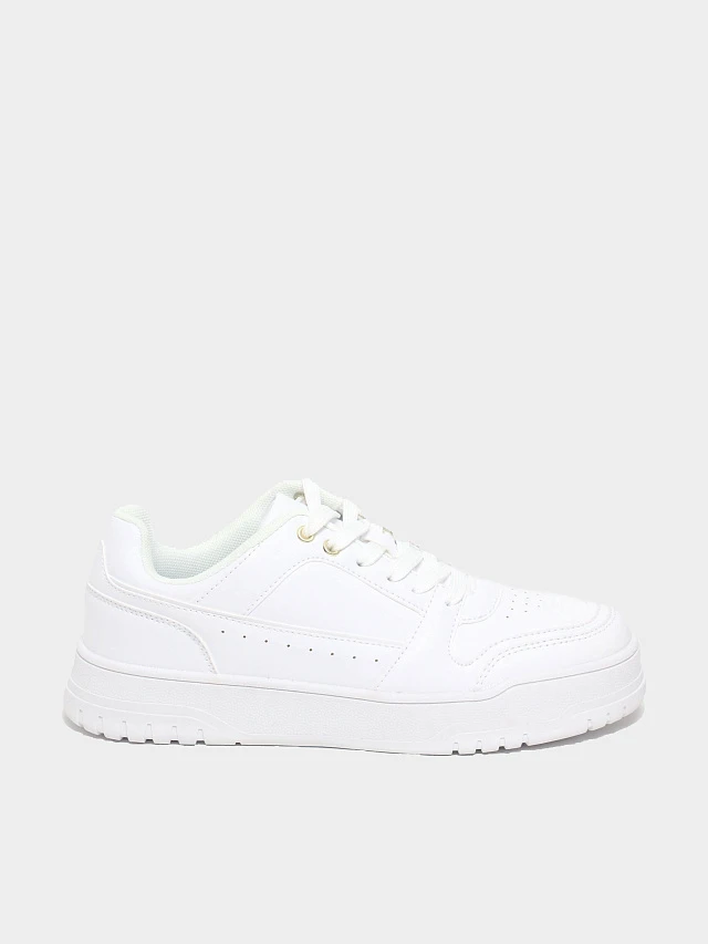 Кеды женские демисезонные, цвет белый, искусственная кожа 5710162 | 1