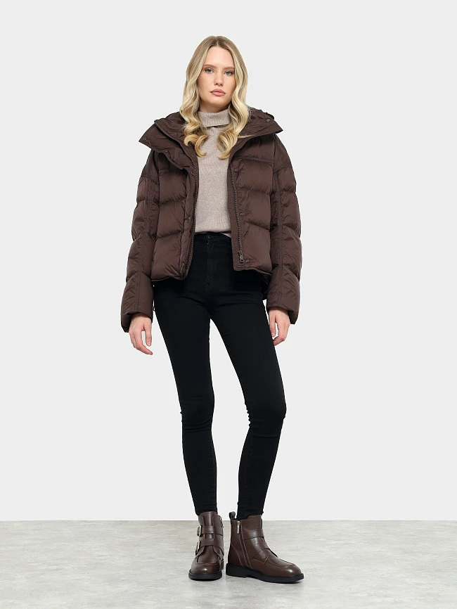 Ботинки женские зимние, цвет коричневый, натуральная кожа 7210319M-2 | 10