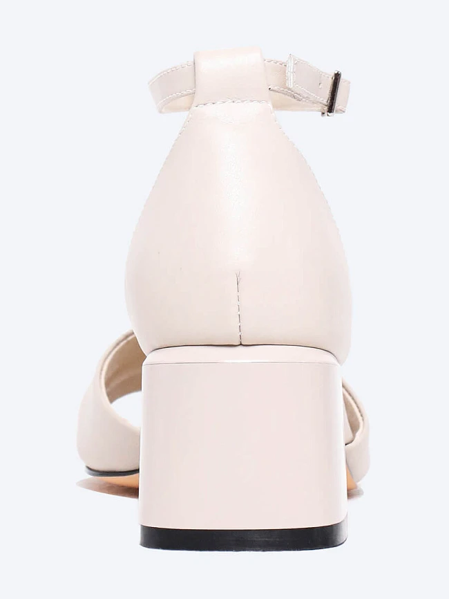 Босоножки женские летние, цвет бежевый, натуральная кожа и полимерные материалы 1849805 | 5