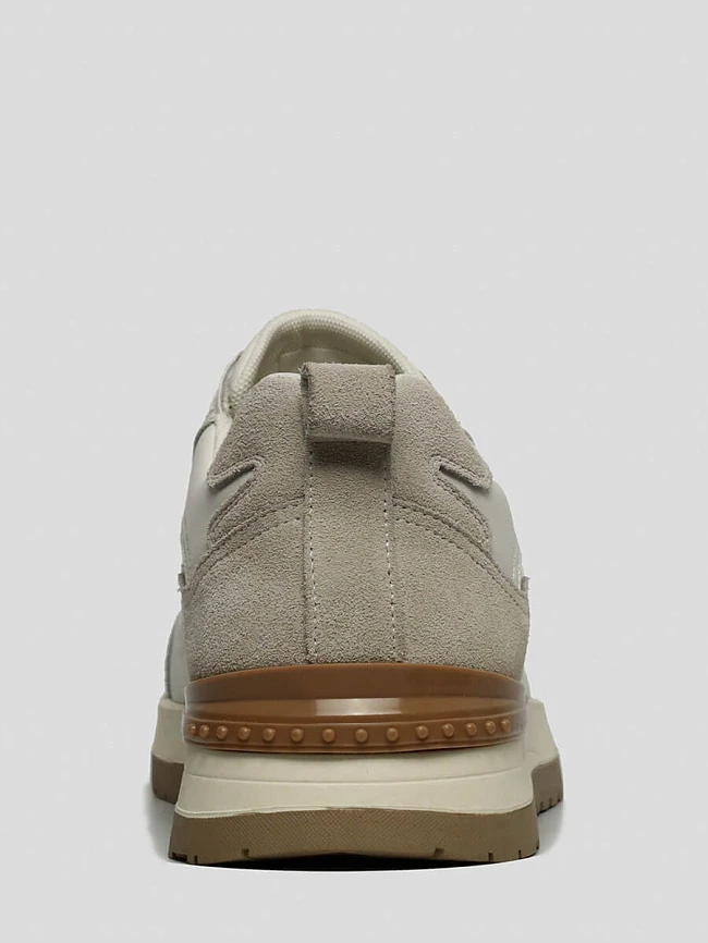 Кеды M221027 мужские цвет белый, текстиль/искусственная кожа/натуральный спилок M221027 | 5