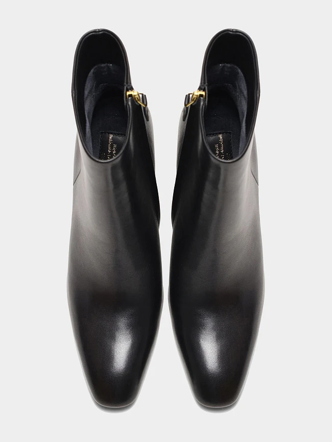 Ботильоны женские всесезонные, цвет черный, натуральная кожа 1494759 | 5