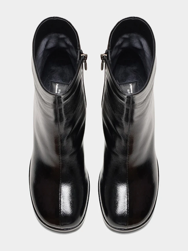 Полусапоги женские демисезонные, цвет черный, натуральный наплак 944270 | 5