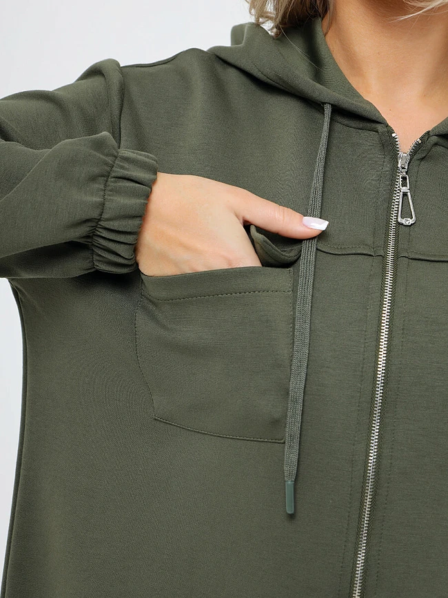 Комплект (толстовка+брюки) женские демисезонные KA17620-18 | 11