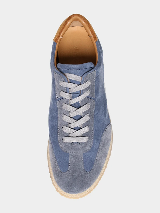 Кроссовки мужские демисезон; лето;, цвет синий, натуральный нубук/натуральный спилок M1782700 | 7