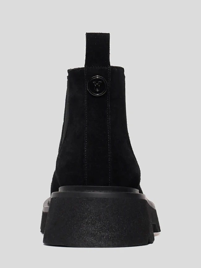 Ботинки женские демисезонные, цвет черный, натуральный спилок 1820431 | 5