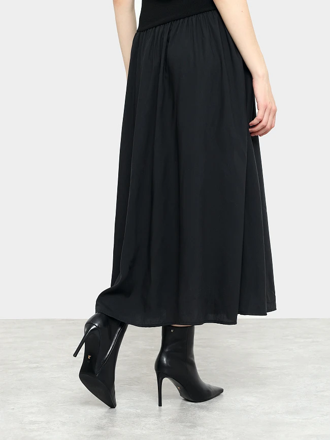 Ботильоны женские всесезонные, цвет черный, натуральная кожа 1494524 | 8