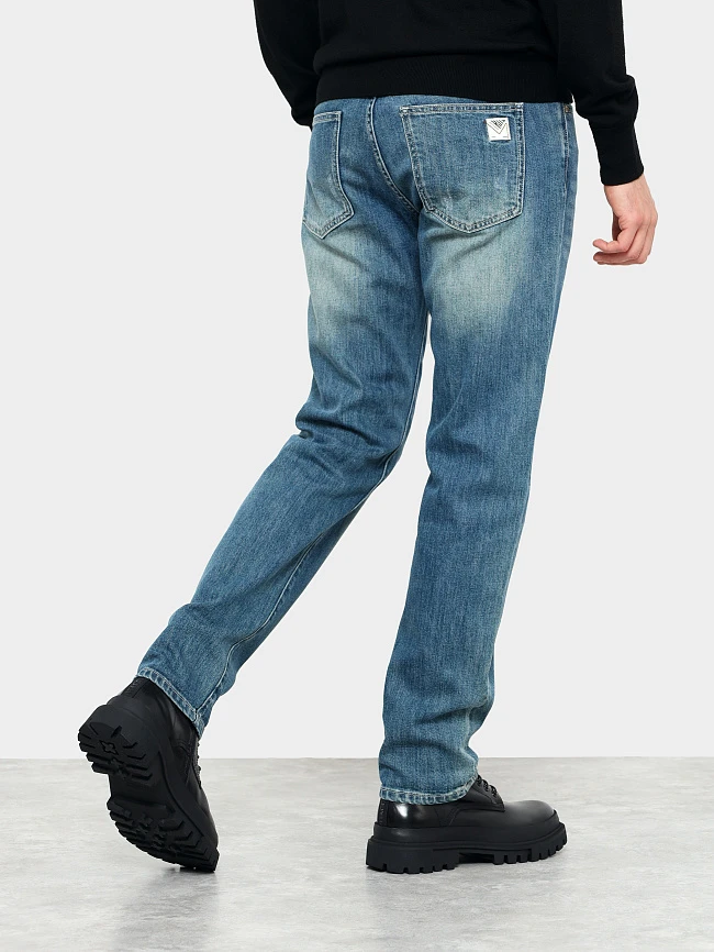 Ботинки мужские демисезонные, цвет черный, натуральная кожа M1023016 | 8