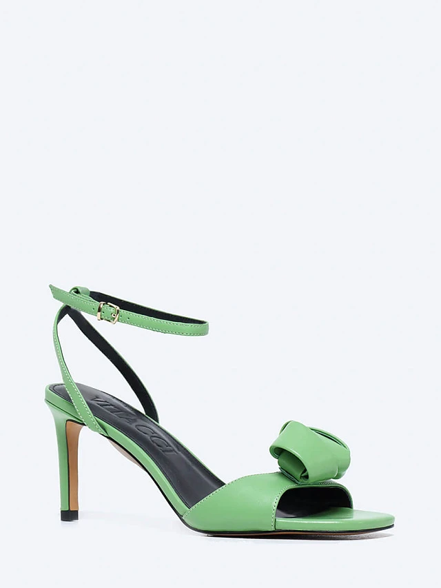 Босоножки женские летние, цвет зеленый, натуральная кожа 1493237 | 1