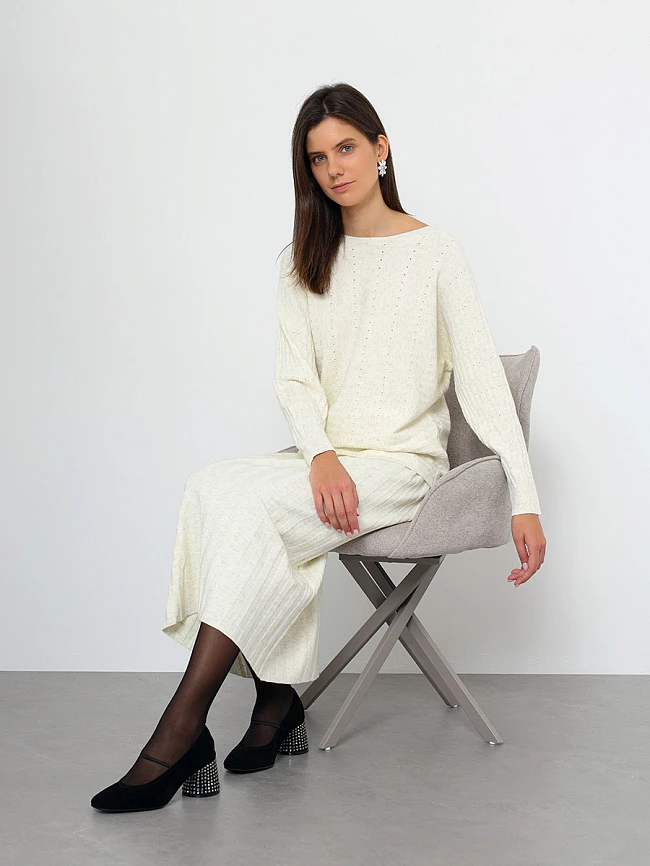 Комплект (джемпер+юбка) женские демисезонные KA40000-09 | 13