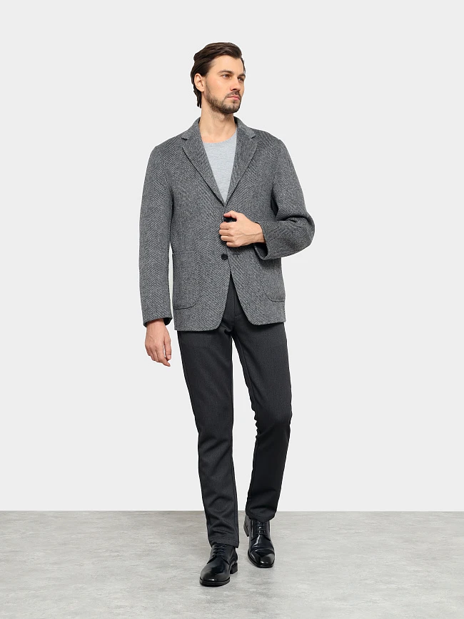 Полуботинки мужские всесезонные, цвет синий, натуральная кожа M1022946 | 12