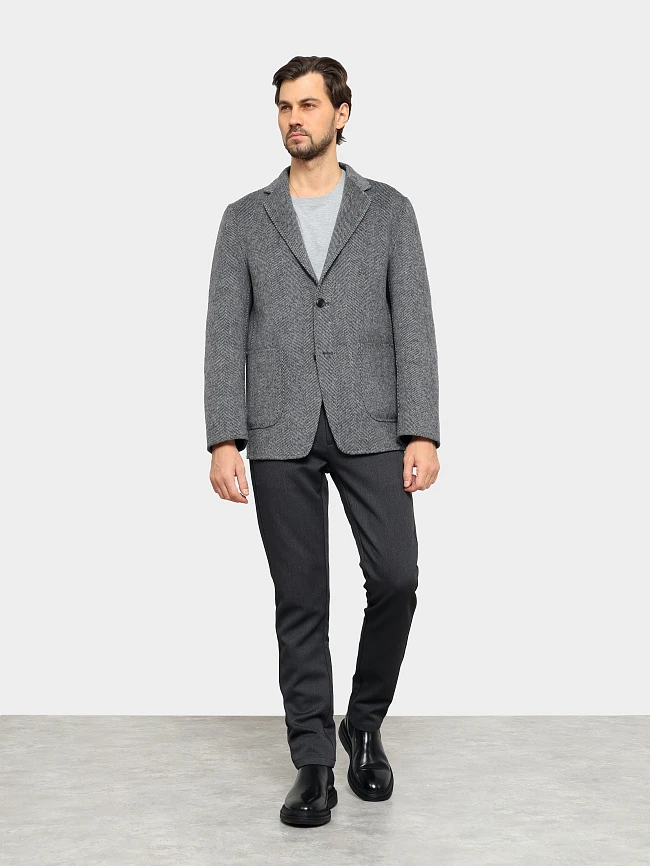 Ботинки мужские зимние, цвет черный, натуральная кожа M1023021M | 11