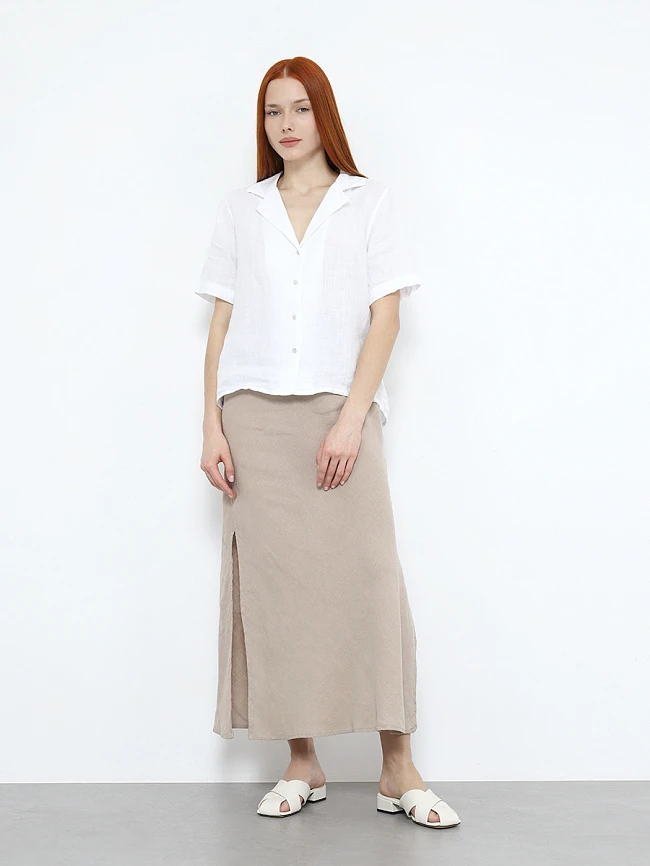 Сабо женские летние, цвет молочный, натуральная кожа и полимерные материалы 7210125 | 12