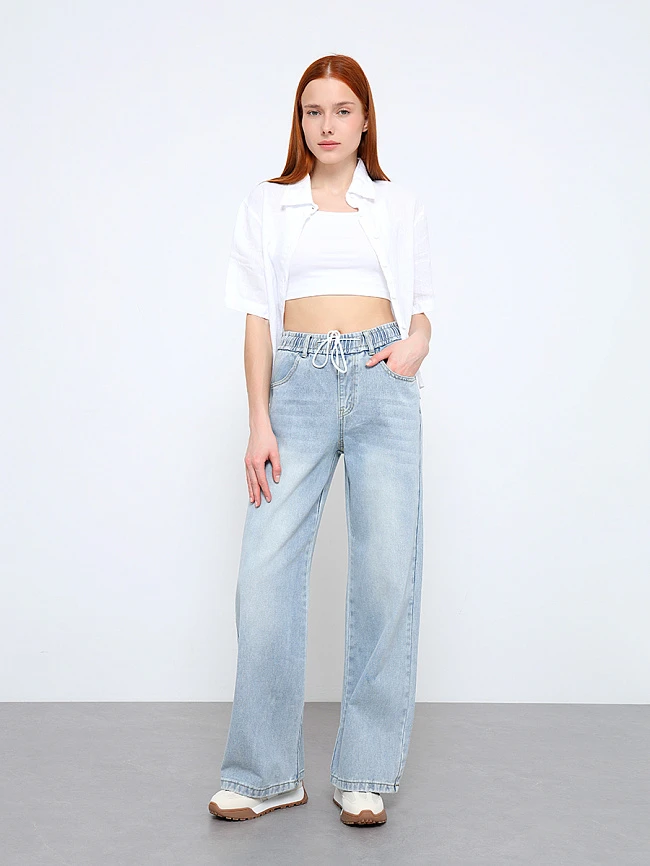 Джинсы женские всесезонные SAG003-10 | 5