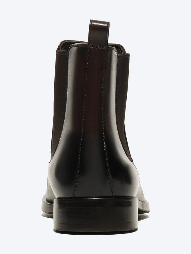 Ботинки мужские демисезонные, цвет коричневый, натуральная кожа M1022992 | 5