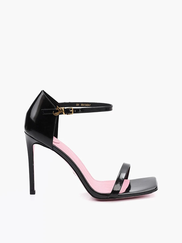 Босоножки женские летние, цвет черный, натуральная кожа 1494148 | 1