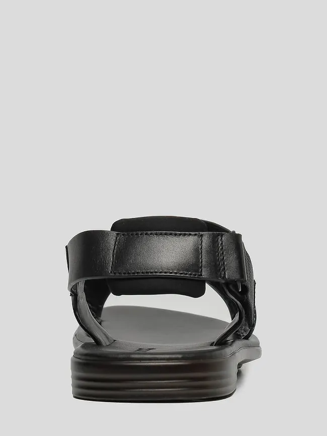 Сандалии мужские летние, цвет черный, натуральная кожа M1781378 | 5