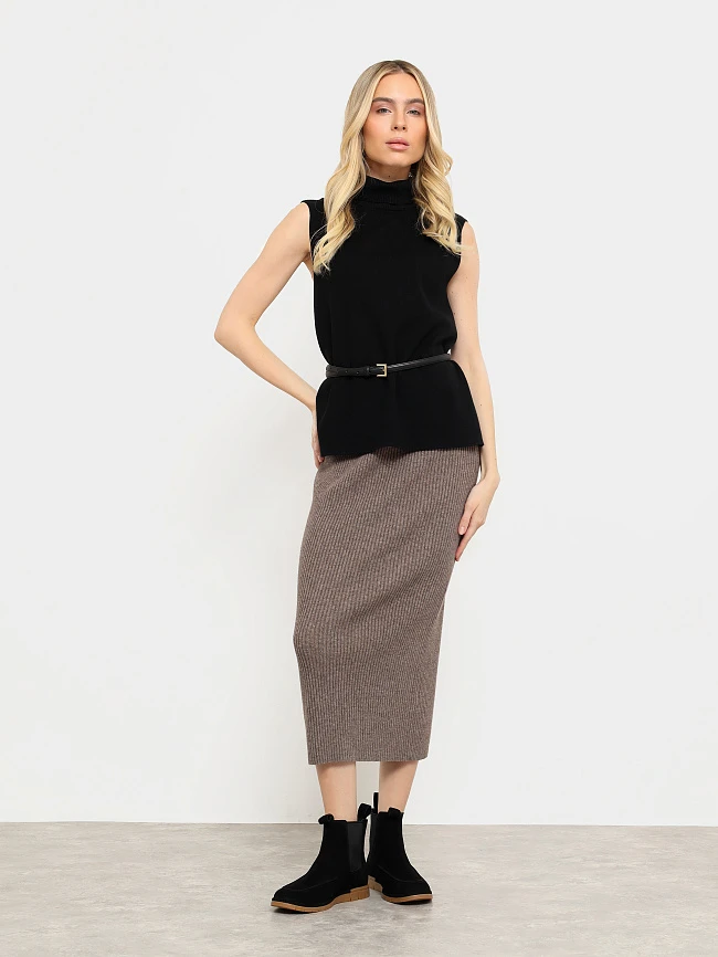 Ботинки женские демисезонные, цвет черный, натуральный велюр 1821560 | 7