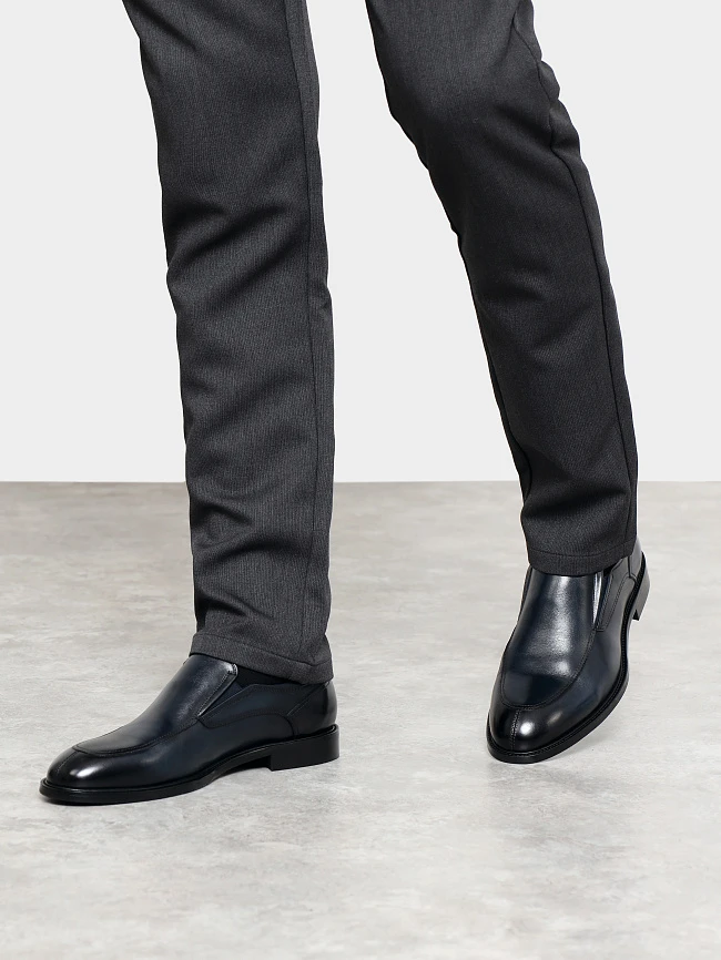 Туфли мужские всесезонные, цвет синий, натуральная кожа M1022922 | 7