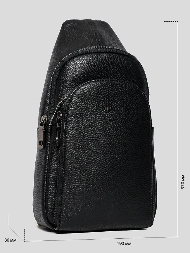 Сумки HJ0022-01 мужские цвет черный, искусственная кожа HJ0022-01 | 2