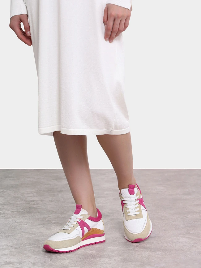 Кроссовки женские демисезонные, цвет мультиколор, натуральная кожа/натуральный спилок 1221474 | 8