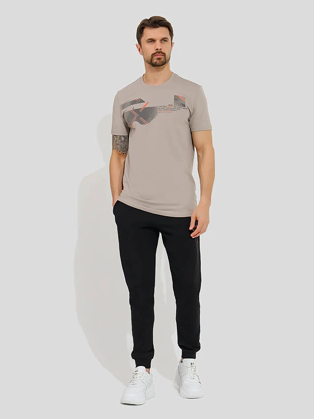 Комплект спортивный (футболка+брюки) мужские всесезонные TOM85174-08 | 1