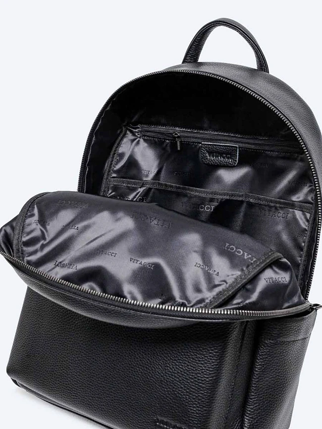 Рюкзаки SUM357-01 мужские цвет черный, натуральная кожа SUM357-01       | 4