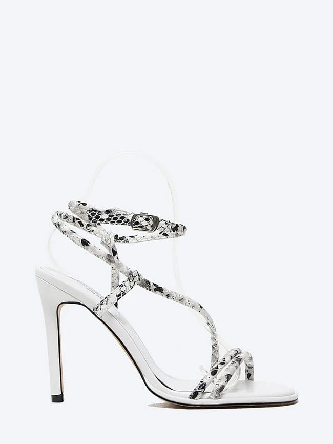 Босоножки женские летние, цвет белый, искусственная кожа 1848515 | 2