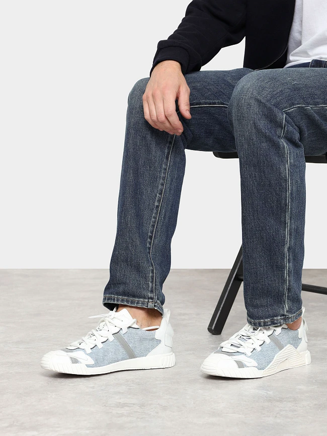 Кеды мужские демисезонные, цвет белый, натуральный нубук/натуральная кожа M1781857 | 12