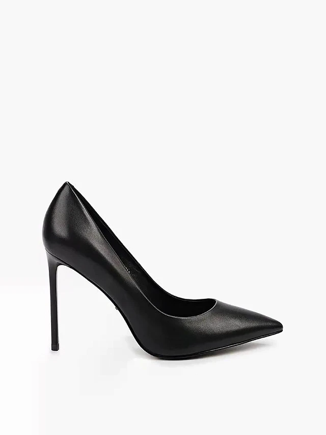 Туфли женские всесезонные, цвет черный, натуральная кожа 1491455P3 | 5