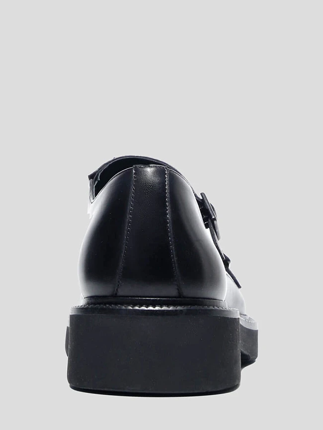 Туфли M1022140 мужские цвет черный, натуральная кожа M1022140        | 5