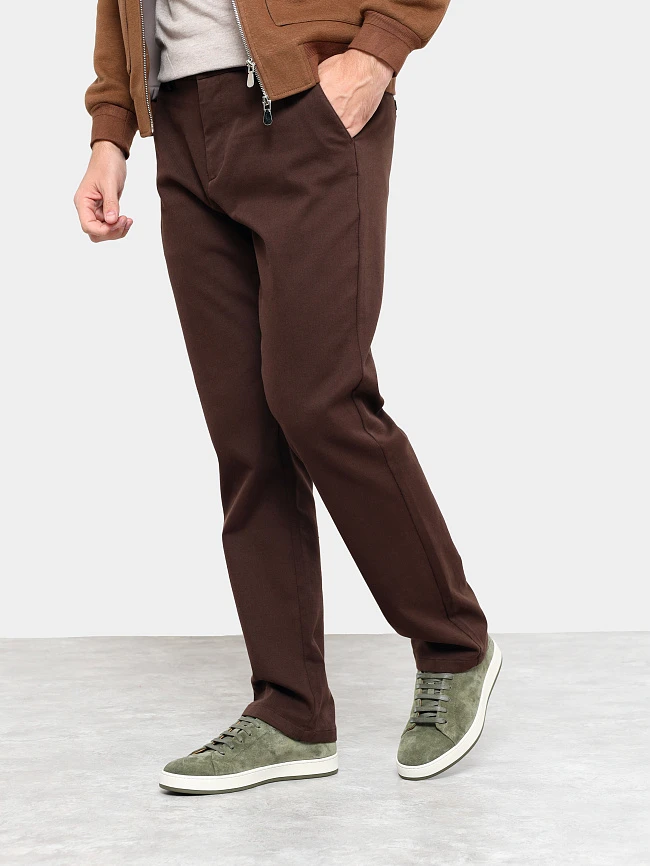 Кеды мужские демисезонные, цвет хаки, натуральный спилок/натуральная кожа M253678 | 7