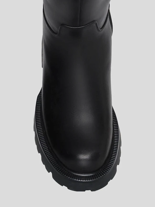 Сапоги женские зимние, цвет черный, натуральная кожа 1847781M | 4
