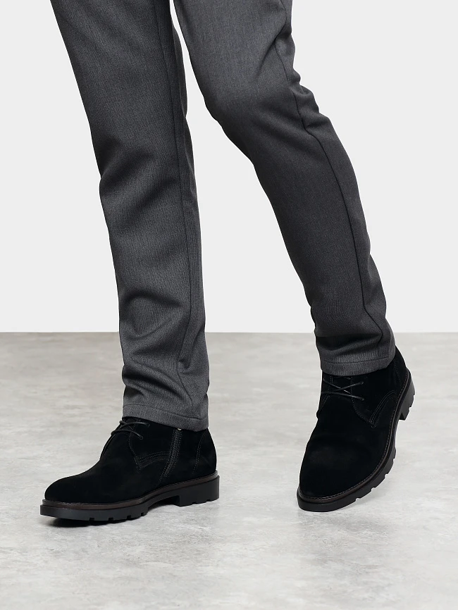 Ботинки мужские зимние, цвет черный, натуральный спилок M1782558M | 7