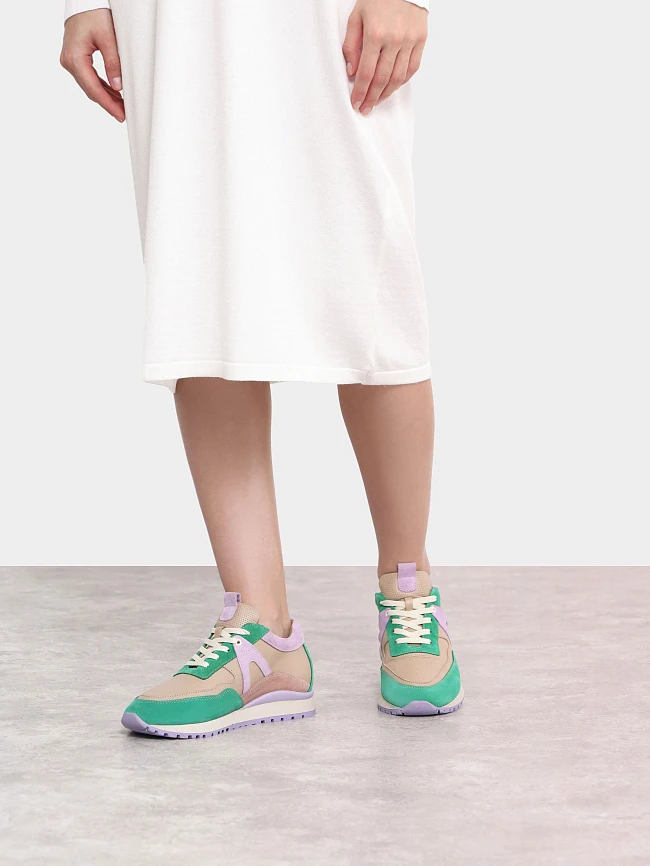 Кроссовки женские демисезонные, цвет мультиколор, натуральная кожа/натуральный спилок 1221475 | 8