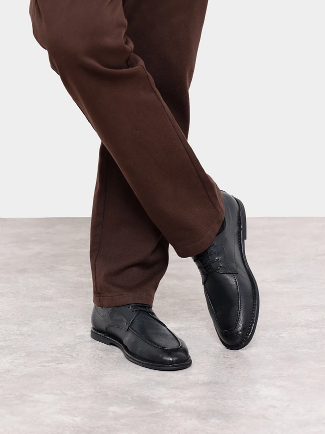 Полуботинки мужские всесезонные, цвет синий, натуральная кожа M1782747 | 7