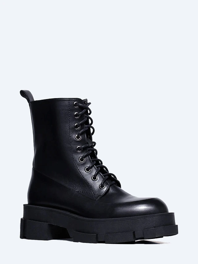 Ботинки 1820274M женские цвет черный, натуральная кожа 1820274M        | 1