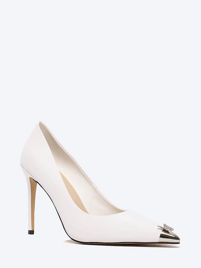 Туфли женские всесезонные, цвет белый, искусственная кожа 1849224 | 1