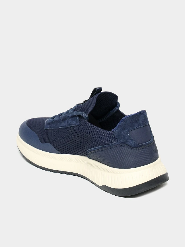 Кроссовки мужские летние, цвет синий, текстиль M02VC101 | 3