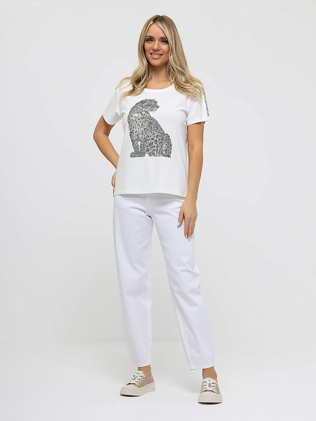 Футболка женская летние KA78942-09 | 3