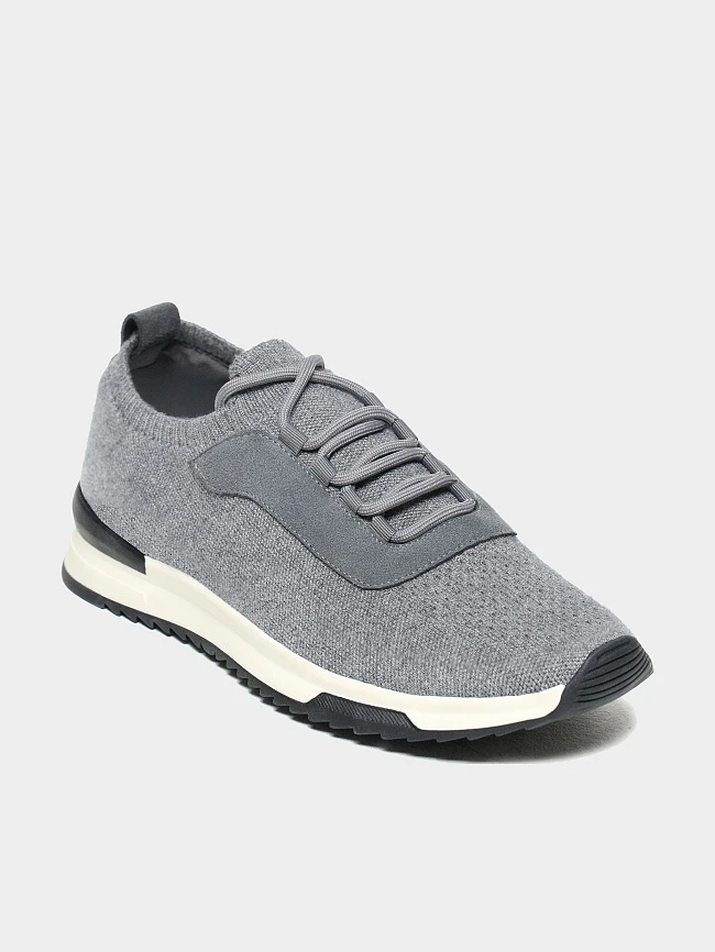 Кроссовки мужские летние, цвет серый, текстиль M02VC106 | 2