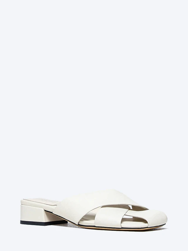 Сабо женские летние, цвет молочный, натуральная кожа и полимерные материалы 7210125 | 1